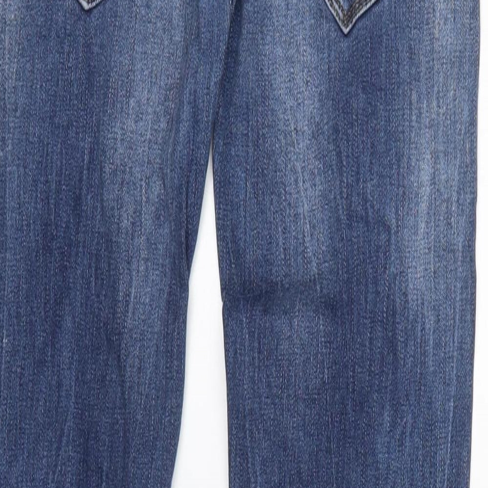 TRF Womens Blue   Tapered Jeans Size 6 L31 in
