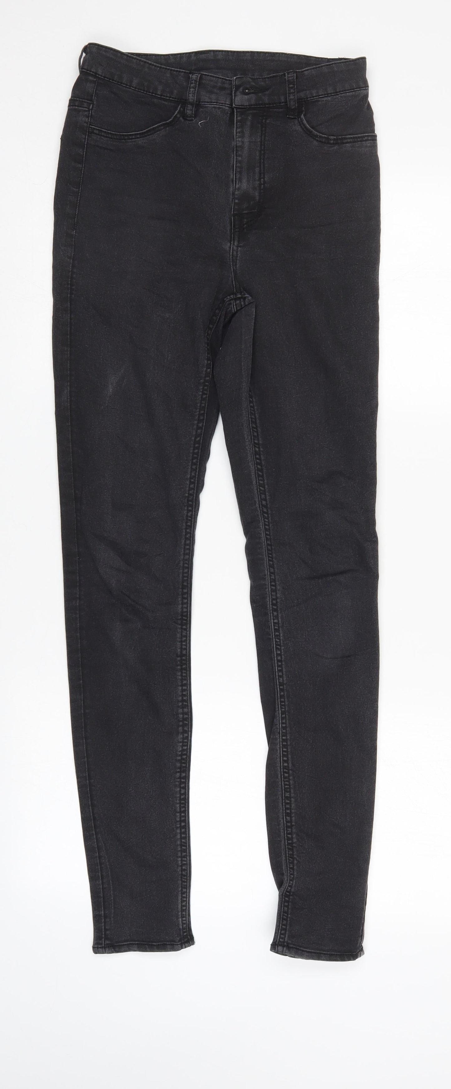 Preworn Womens Black   Tapered Jeans Size 8 L28 in