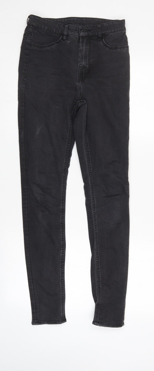 Preworn Womens Black   Tapered Jeans Size 8 L28 in
