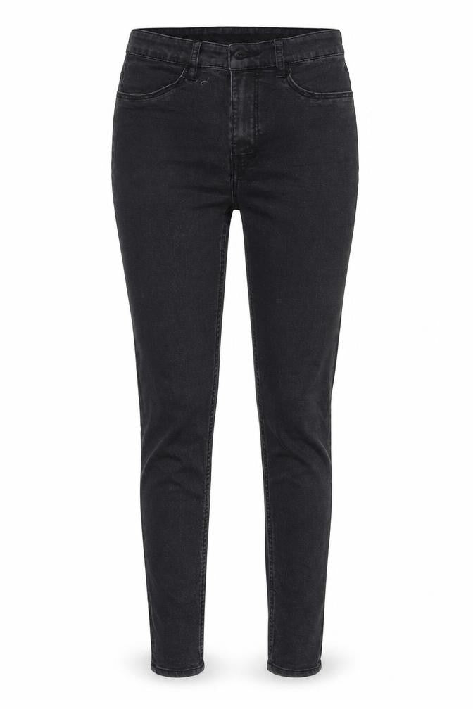 Preworn Womens Black   Tapered Jeans Size 8 L28 in