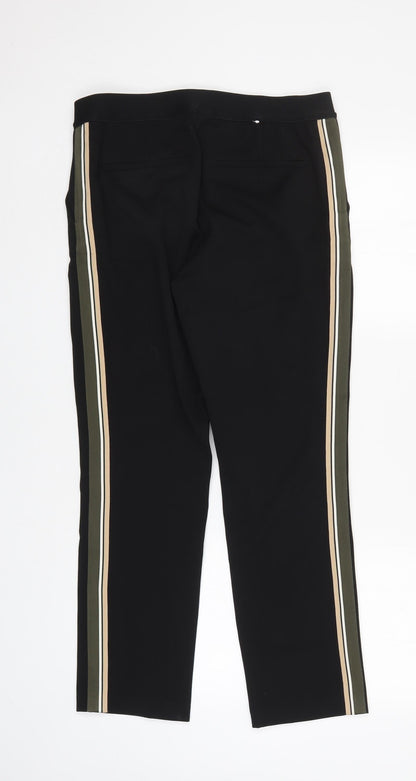Preloved H&M Womens Black   Trousers  Size 14 L27 in - Back
