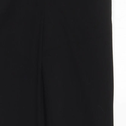 Preloved H&M Womens Black   Trousers  Size 14 L27 in - Detail