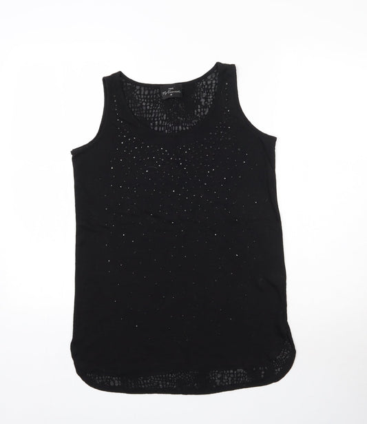 NEXT Womens Black   Basic Tank Size 10