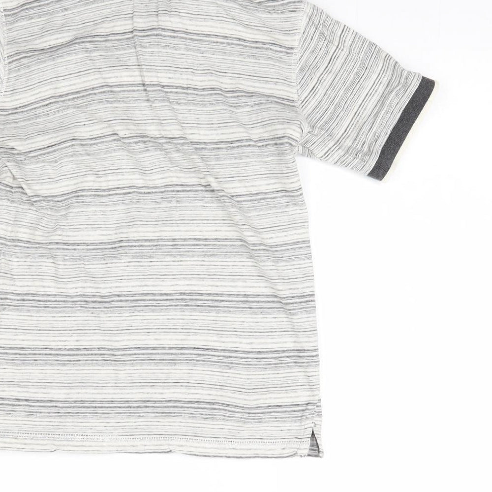 M&Co Boys Grey   Basic Polo Size 9-10 Years