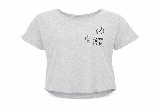 Matalan Womens Grey   Basic T-Shirt Size M  - Live a Latte