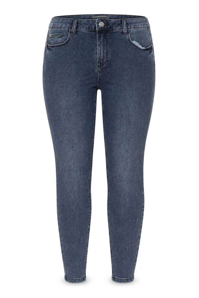 Denim Co. Womens Blue  Denim Skinny Jeans Size 14 L28 in