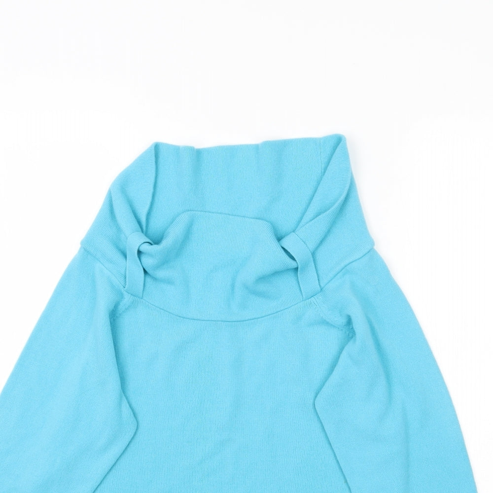 Marks and Spencer Womens Blue  Knit Pullover Jumper Size 14