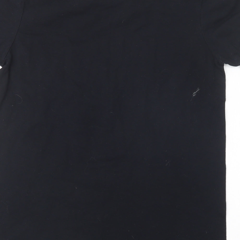 Gildan Womens Black   Basic T-Shirt Size M