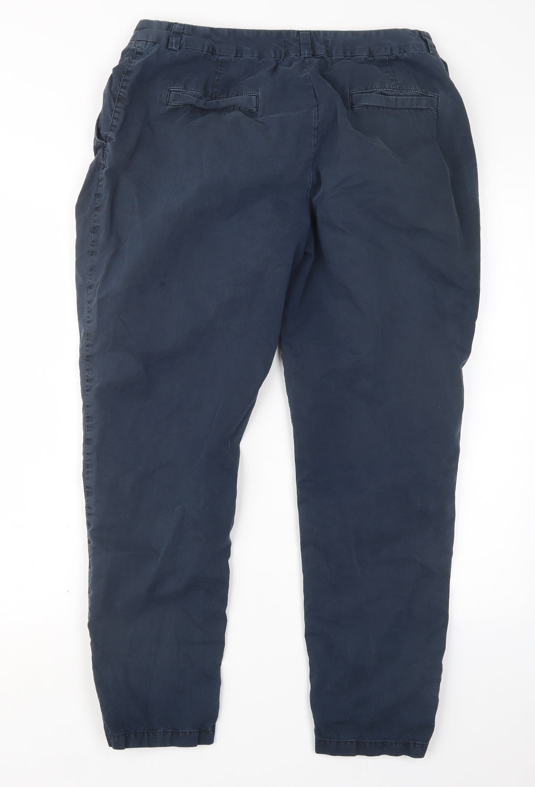 Marks and Spencer Womens Blue   Trousers  Size 14 L27 in