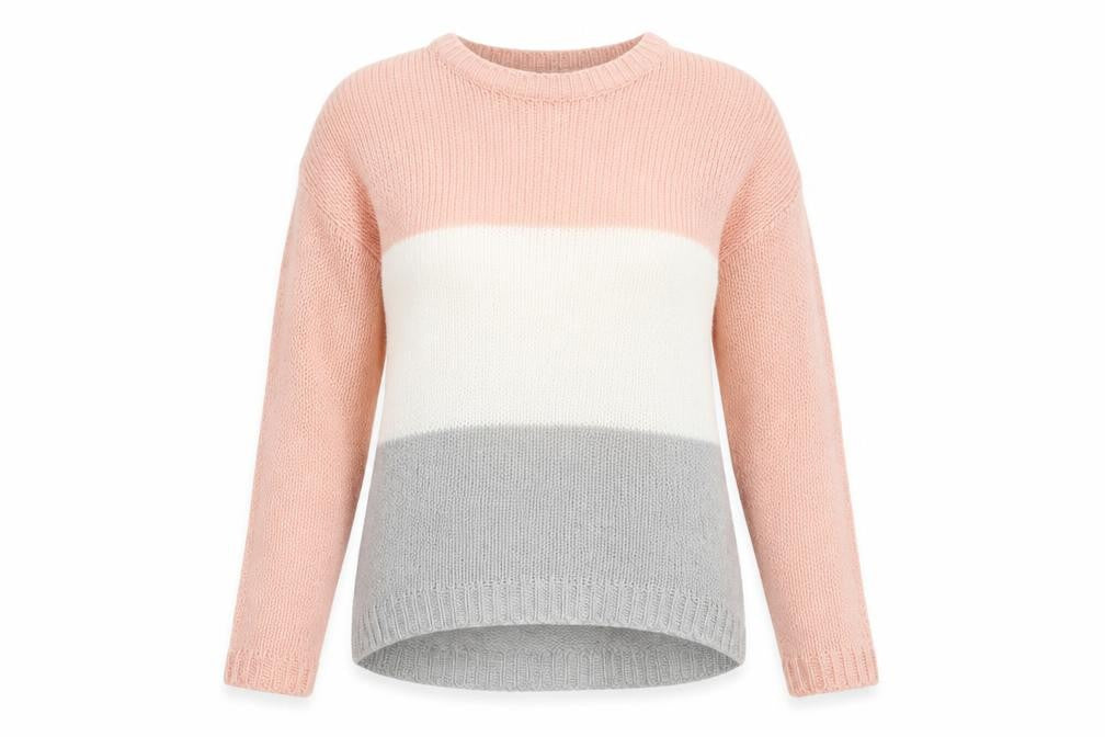 Select Womens Grey  Knit Pullover Jumper Size 10