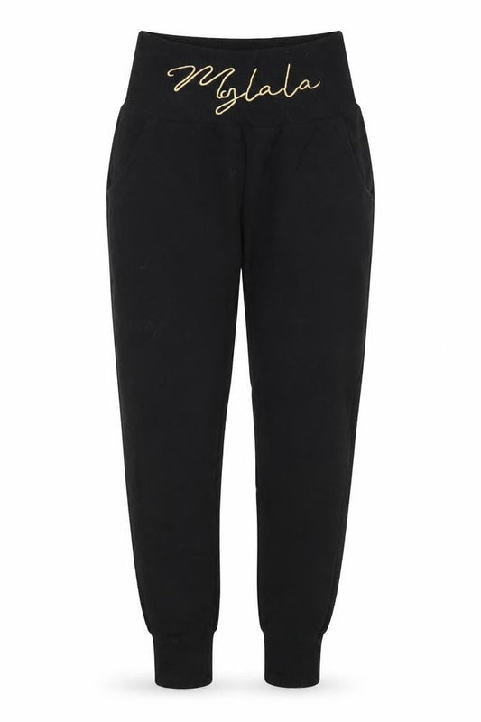 The Fancy for You Womens Black   Jogger Trousers Size S L26 in