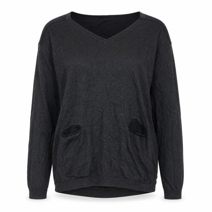 Part Two Womens Grey   Basic T-Shirt Size L