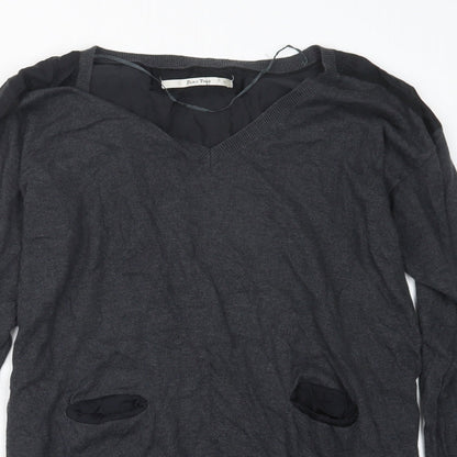 Part Two Womens Grey   Basic T-Shirt Size L