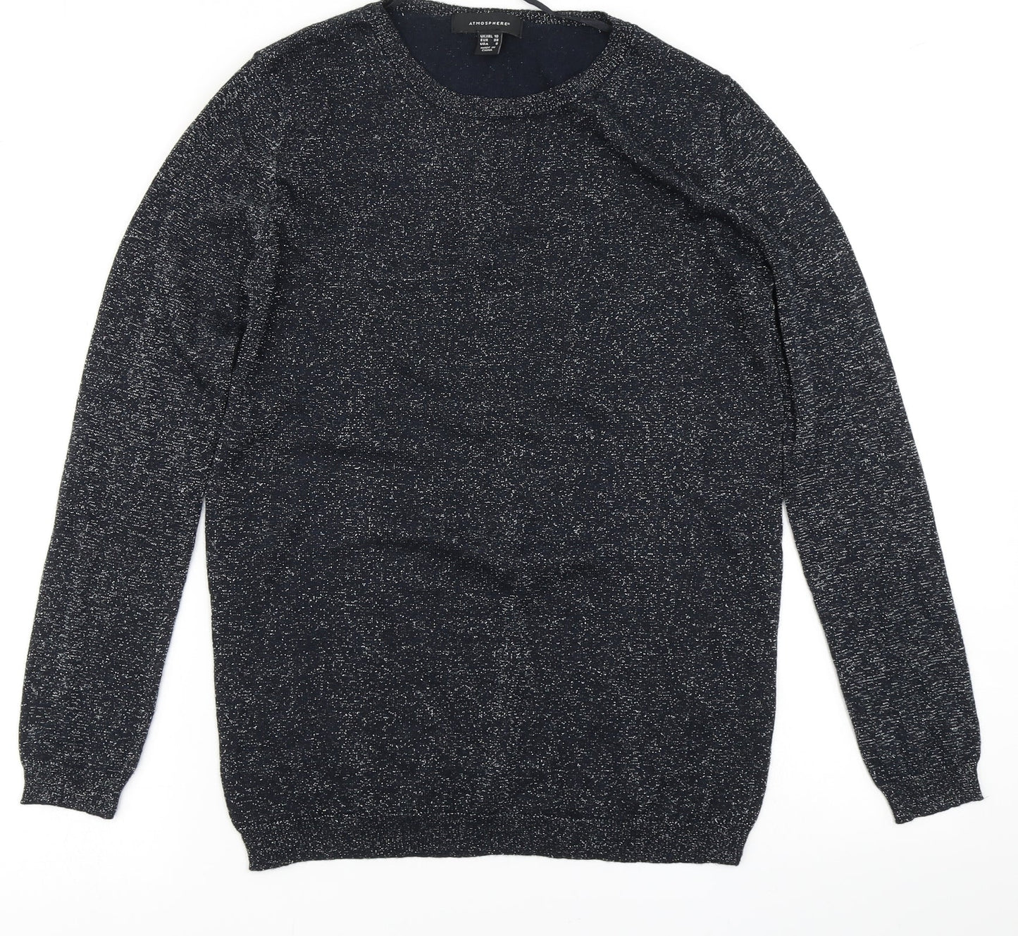 Atmosphere Womens Blue  Knit Pullover Jumper Size 10