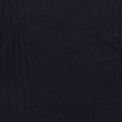Tu Womens Blue  Knit Pullover Jumper Size 14