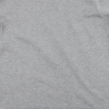Tu Womens Grey  Knit Pullover Jumper Size 14