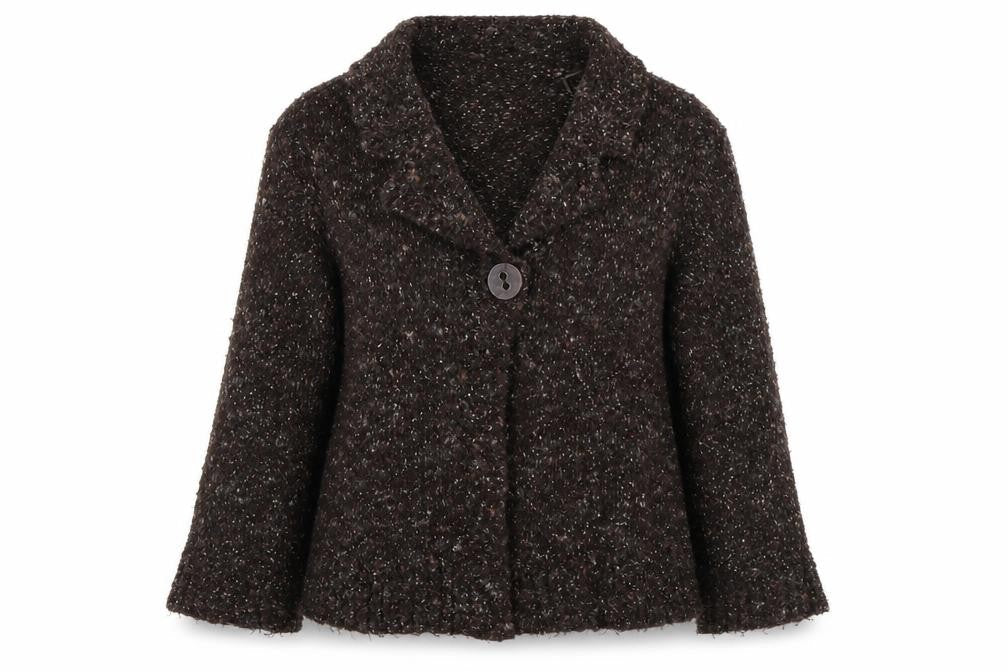 Wallis Womens Brown  Knit Cardigan Jumper Size L