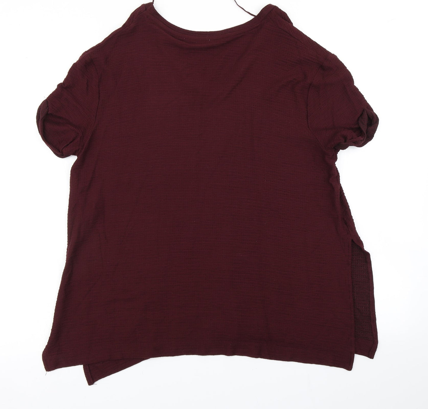 Zara Womens Purple   Basic T-Shirt Size M