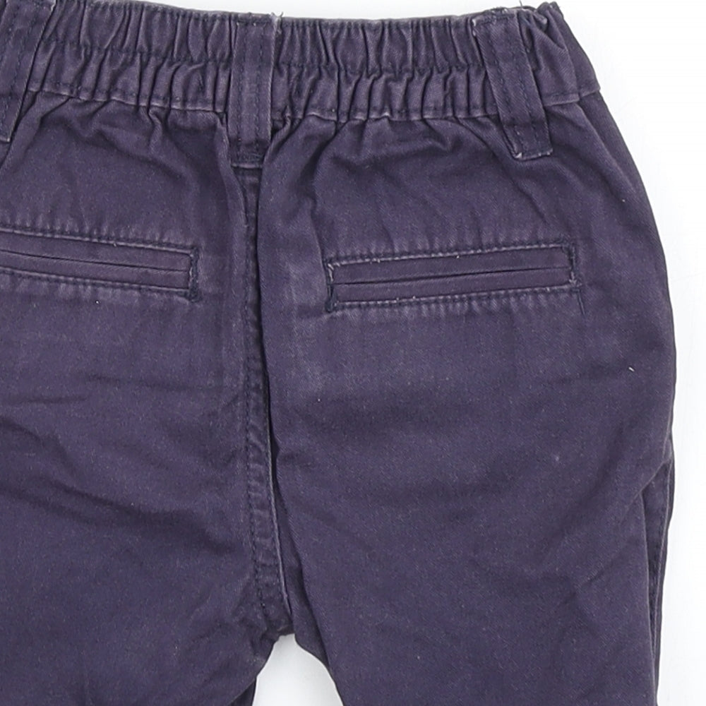 Little Rebel Boys Blue   Cropped Trousers Size 12-18 Months