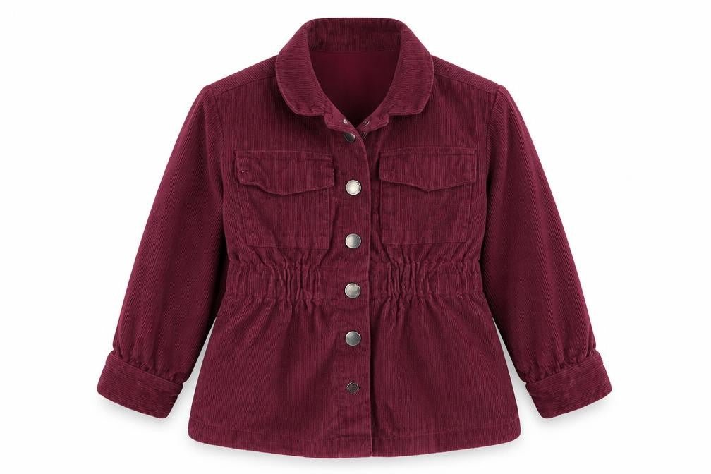 NEXT Girls Purple  Corduroy Jacket  Size 4 Years