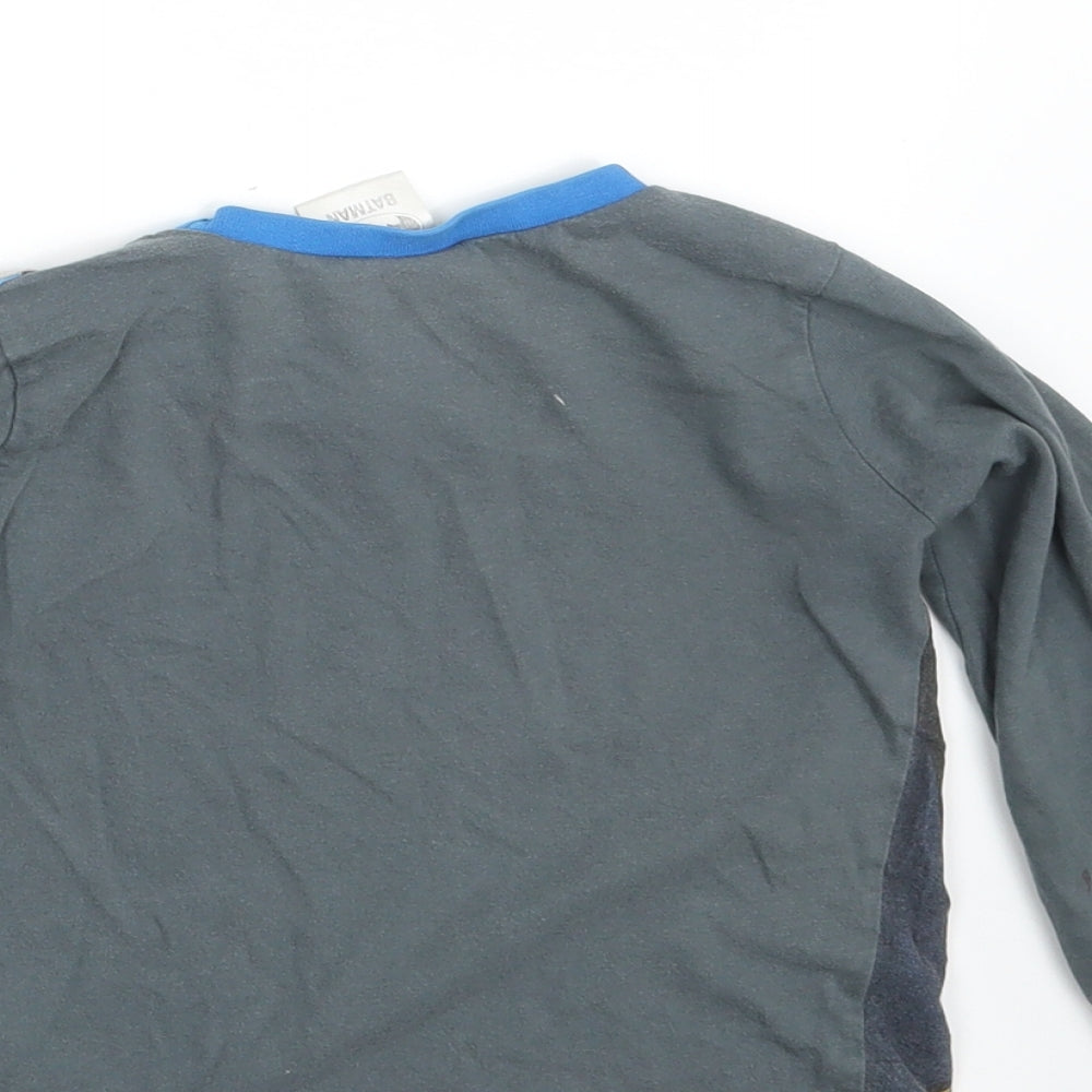Batman Boys Grey   Pullover Sweatshirt Size 2-3 Years  - Batman