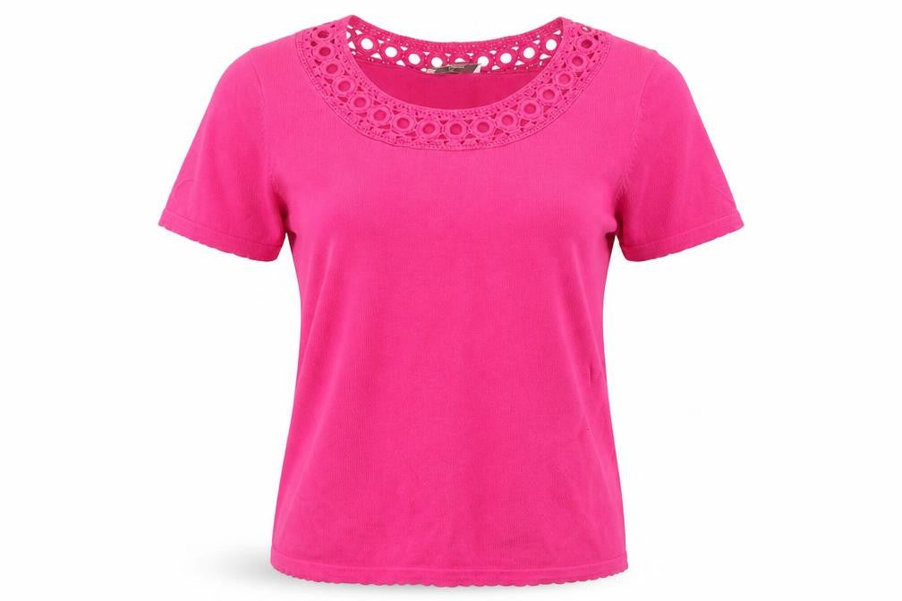 Country Casuals Womens Pink Pullover Jumper Size S