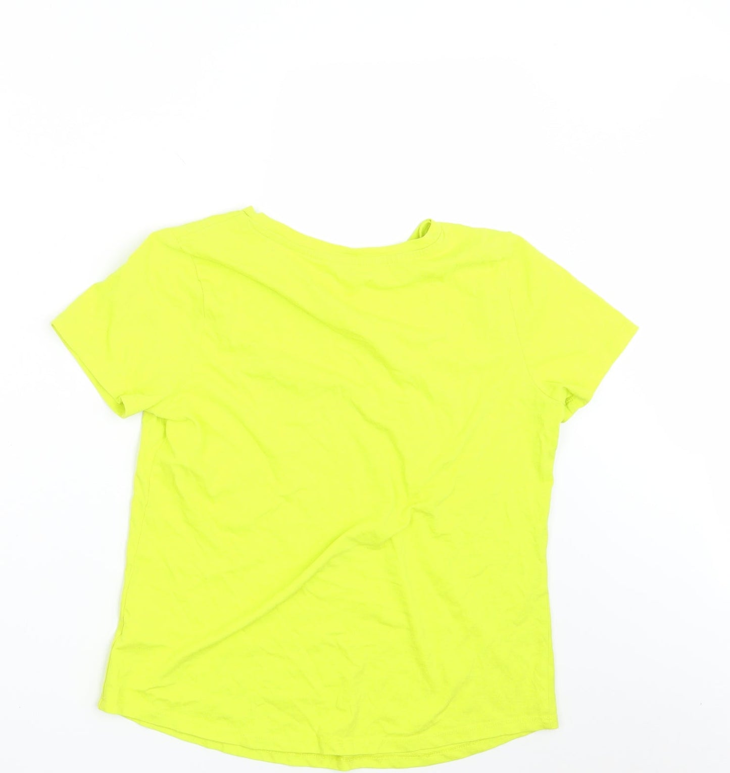 George Girls Yellow   Basic T-Shirt Size 12 Years