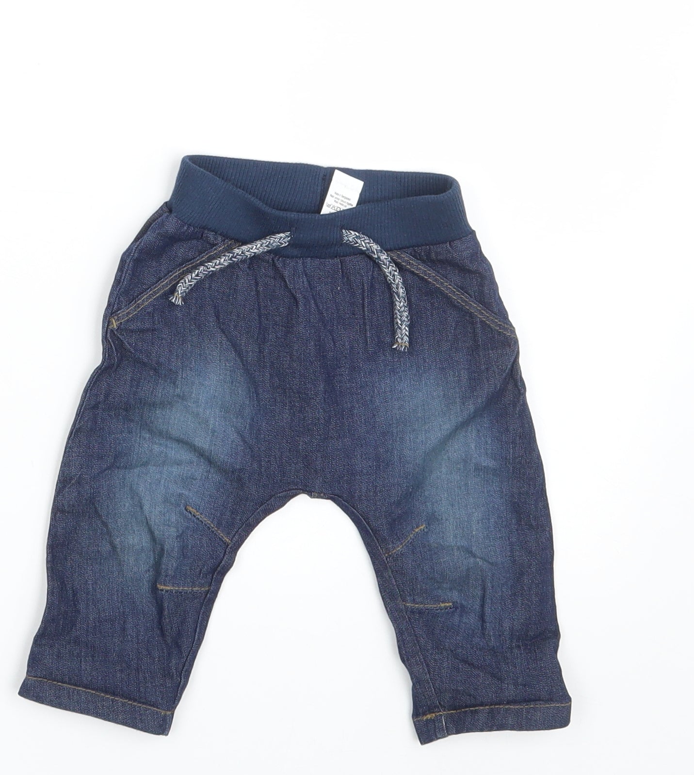 George Baby Blue   Sweatpants Jeans Size 0-3 Months  - Waist 14in; Inside  leg 7in