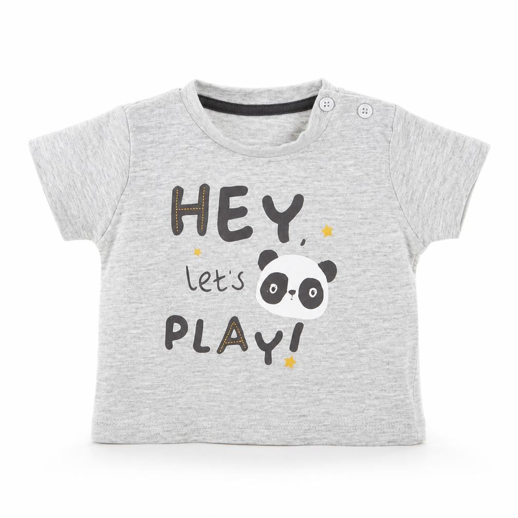 Matalan Baby Grey   Basic T-Shirt Size 0-3 Months