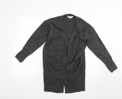 Dorothy Perkins Womens Grey   Cardigan Jumper Size S