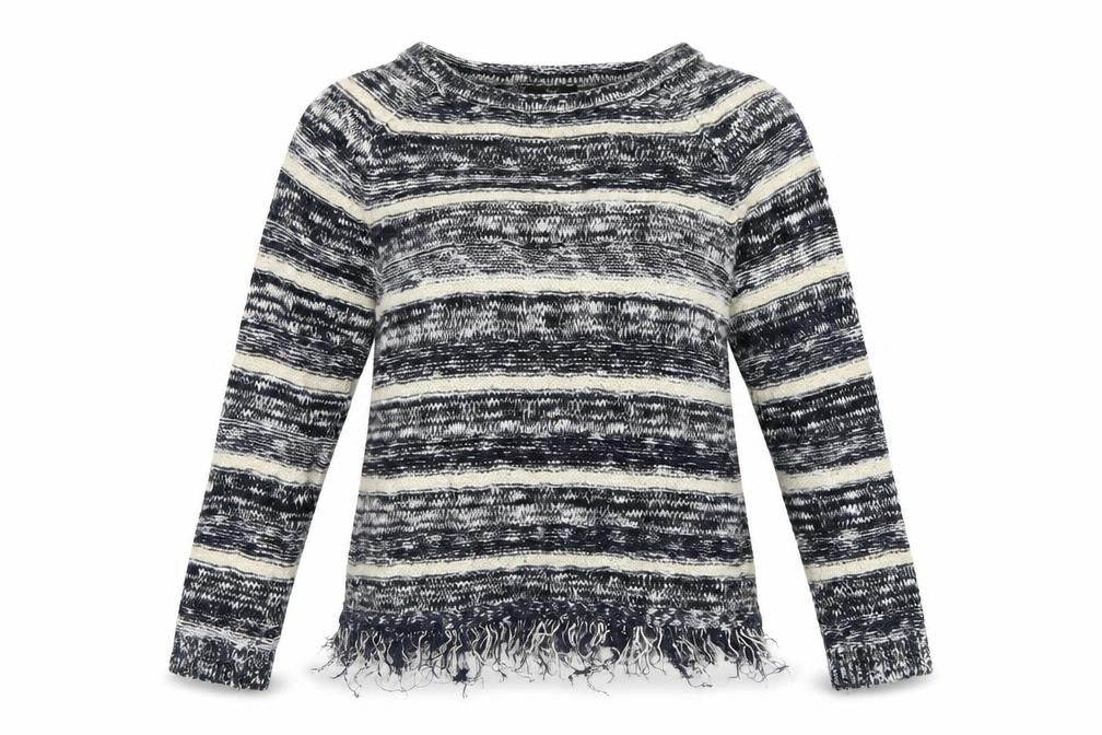 M&Co Womens Multicoloured Striped  Pullover Jumper Size 12