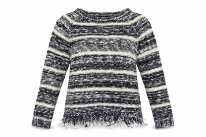 M&Co Womens Multicoloured Striped  Pullover Jumper Size 12