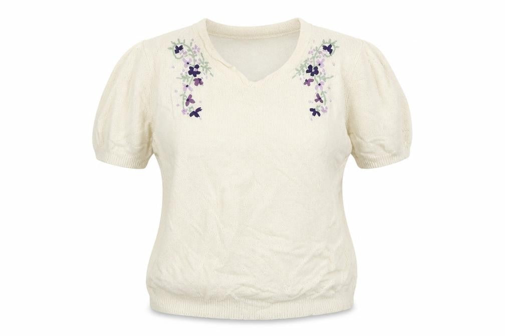 EWM Womens White   Pullover Jumper Size 18