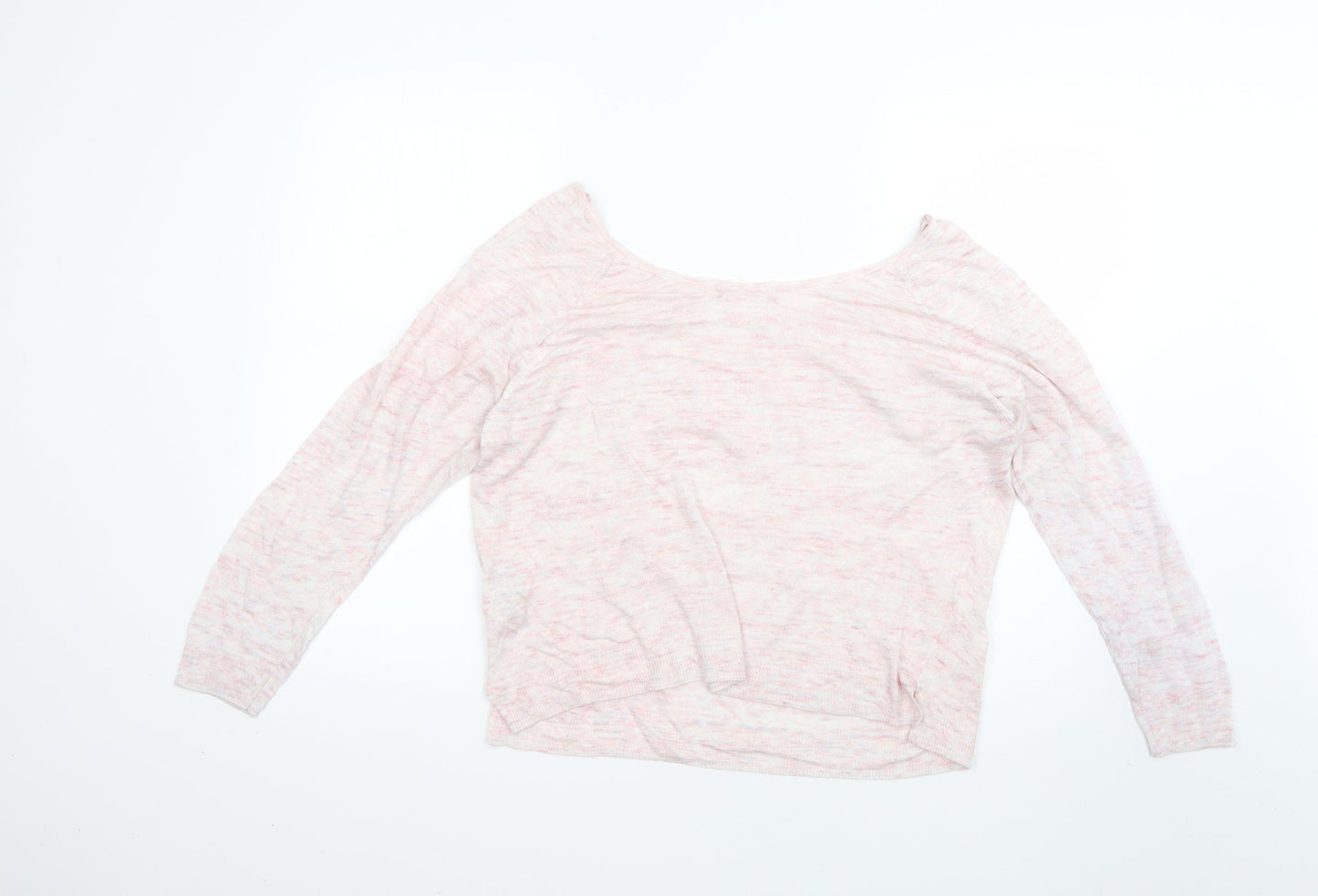 Marks and Spencer Womens Pink   Pullover Jumper Size 14