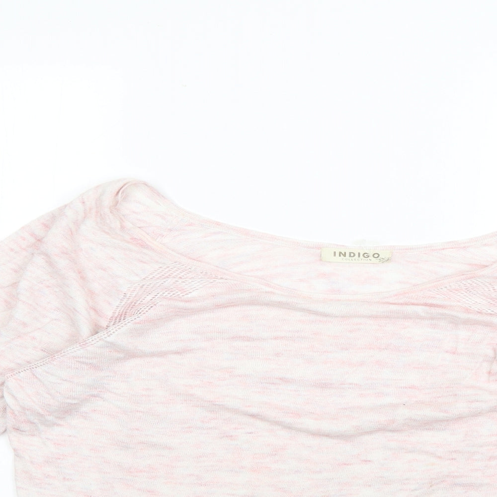 Marks and Spencer Womens Pink   Pullover Jumper Size 14