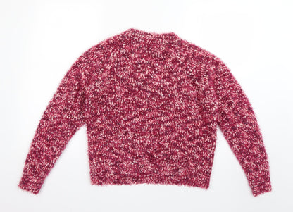 Preloved TU Womens Pink   Pullover Jumper Size M - Back