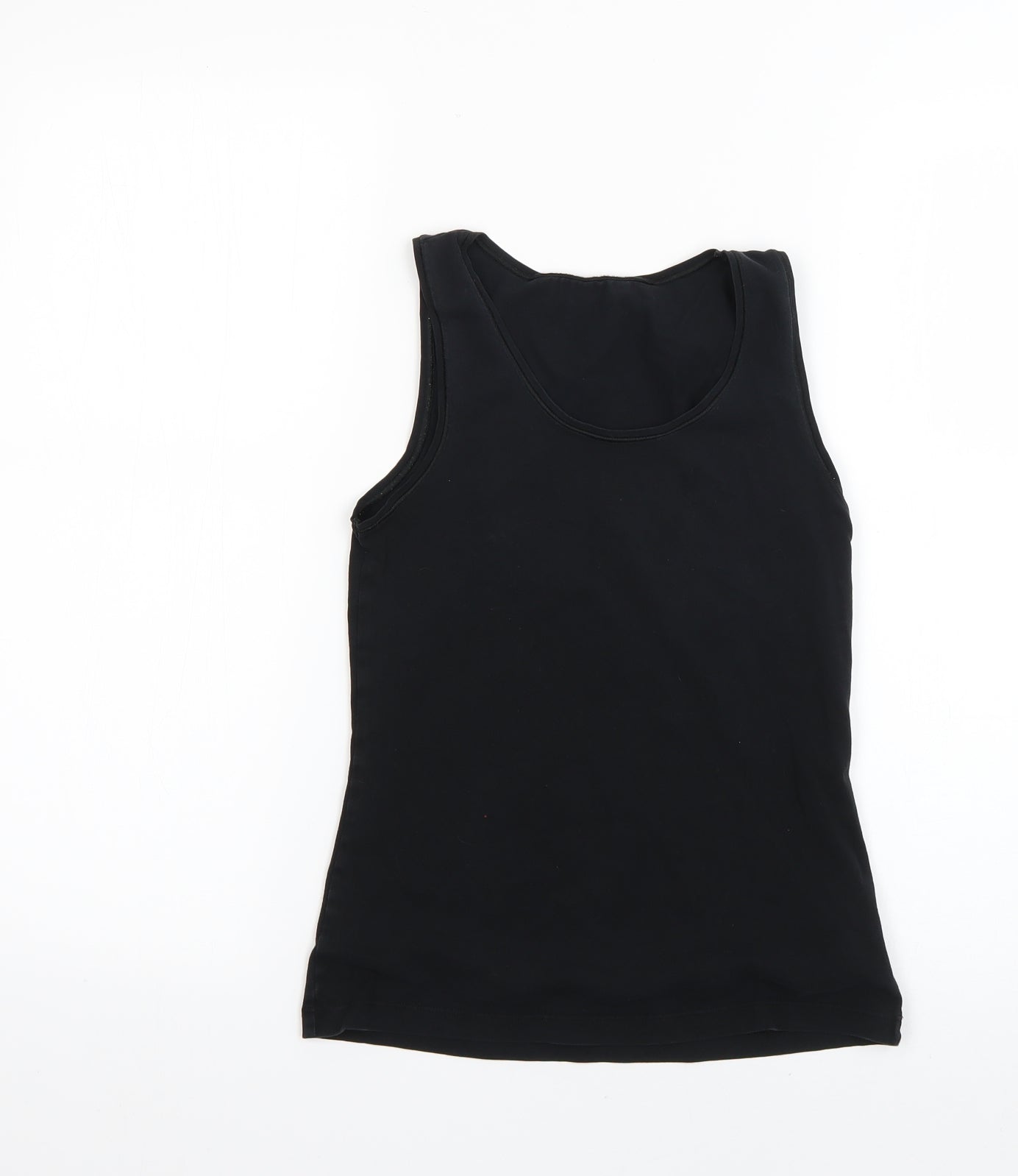 Marks and Spencer Womens Black   Basic T-Shirt Size 10