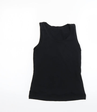 Marks & Spencer Womens Black   Basic T-Shirt Size 10