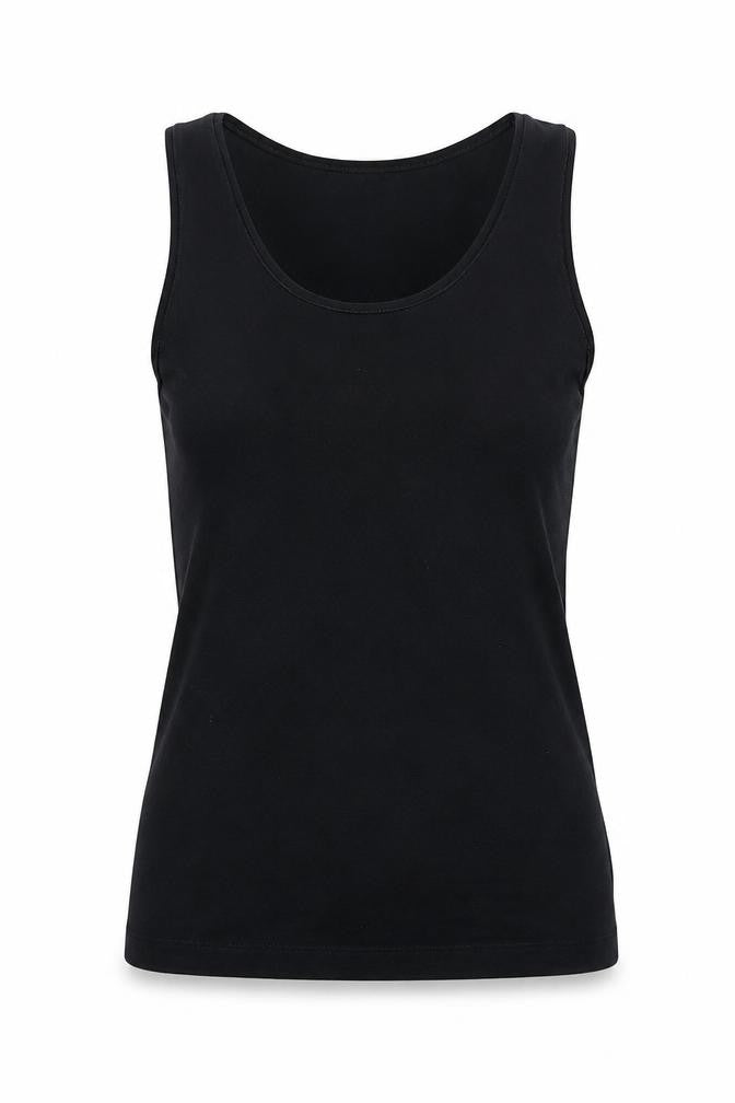 Marks & Spencer Womens Black   Basic T-Shirt Size 10