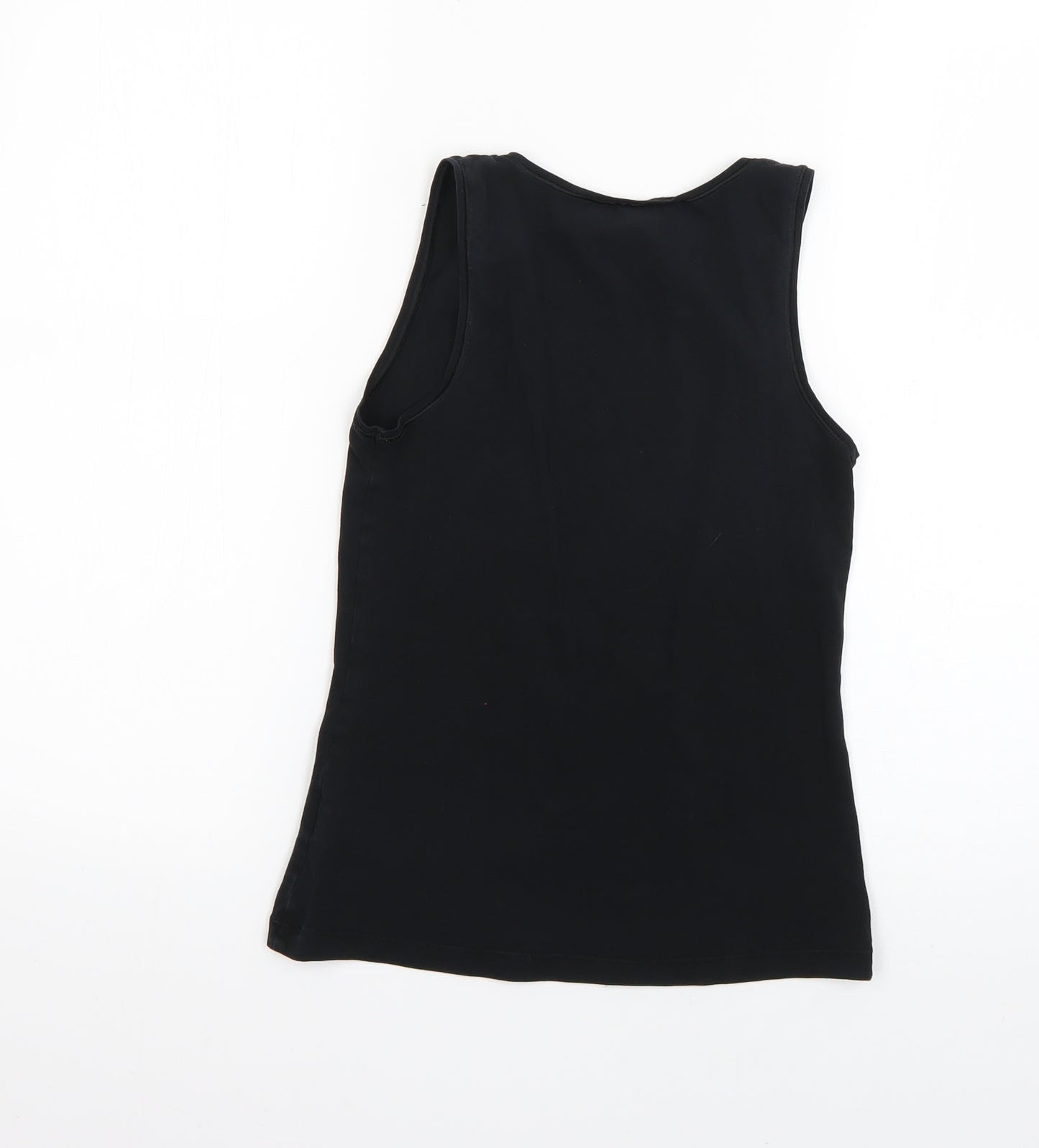 Marks and Spencer Womens Black   Basic T-Shirt Size 10