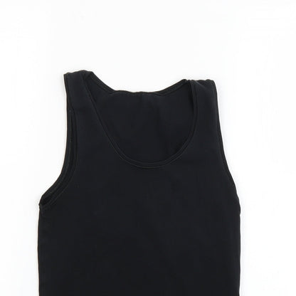 Marks & Spencer Womens Black   Basic T-Shirt Size 10