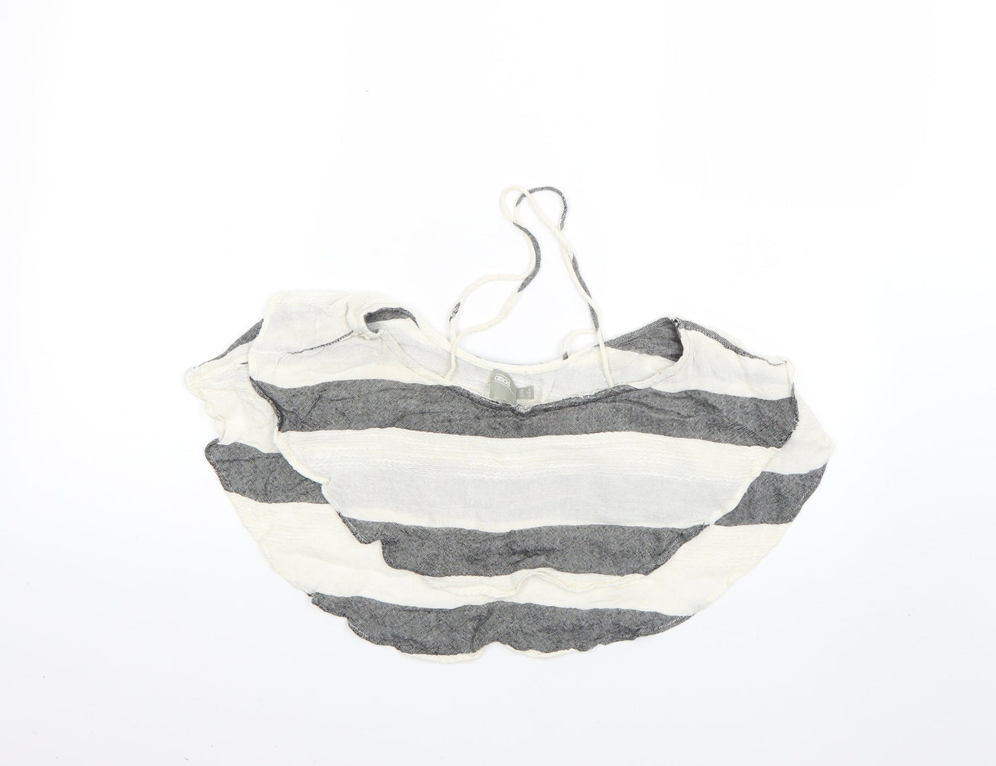 ASOS Womens Multicoloured Striped  Basic T-Shirt Size 6