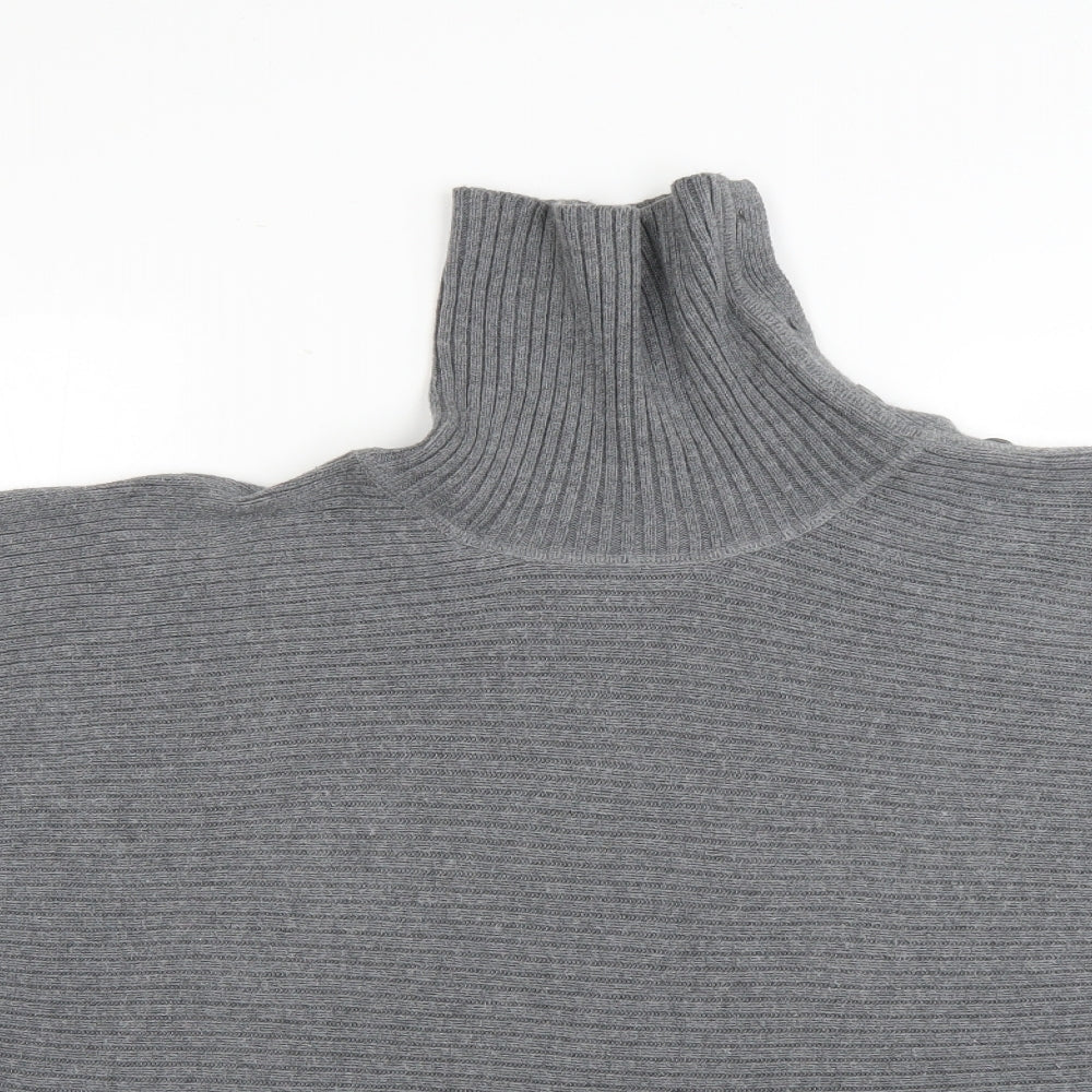Oasis Womens Grey   Pullover Jumper Size 16