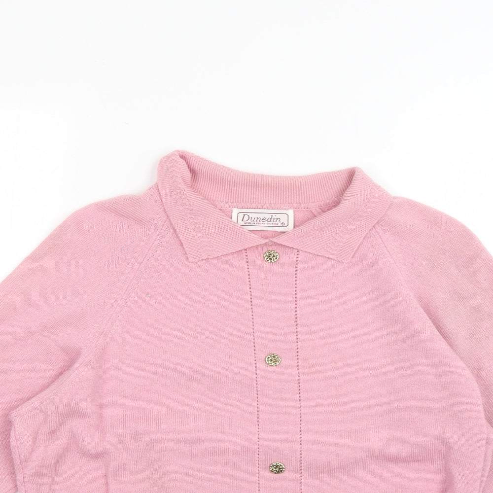 dunedin Womens Pink   Pullover Jumper Size 38