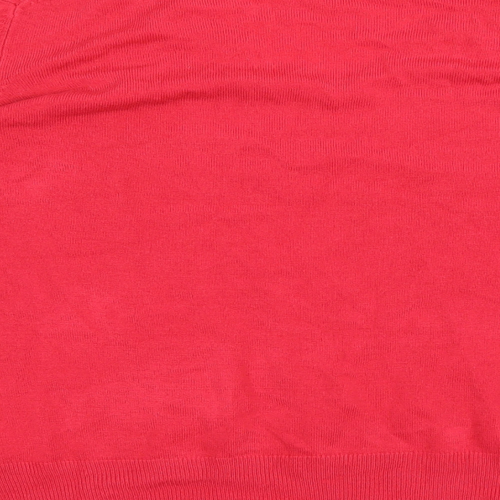 marks Womens Red   Pullover Jumper Size 20