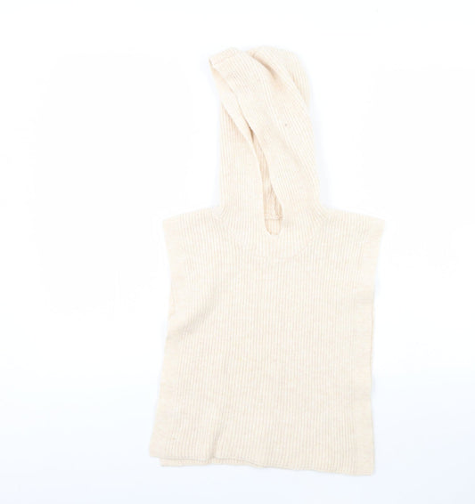 Primark Womens Ivory   Cape Hoodie One Size