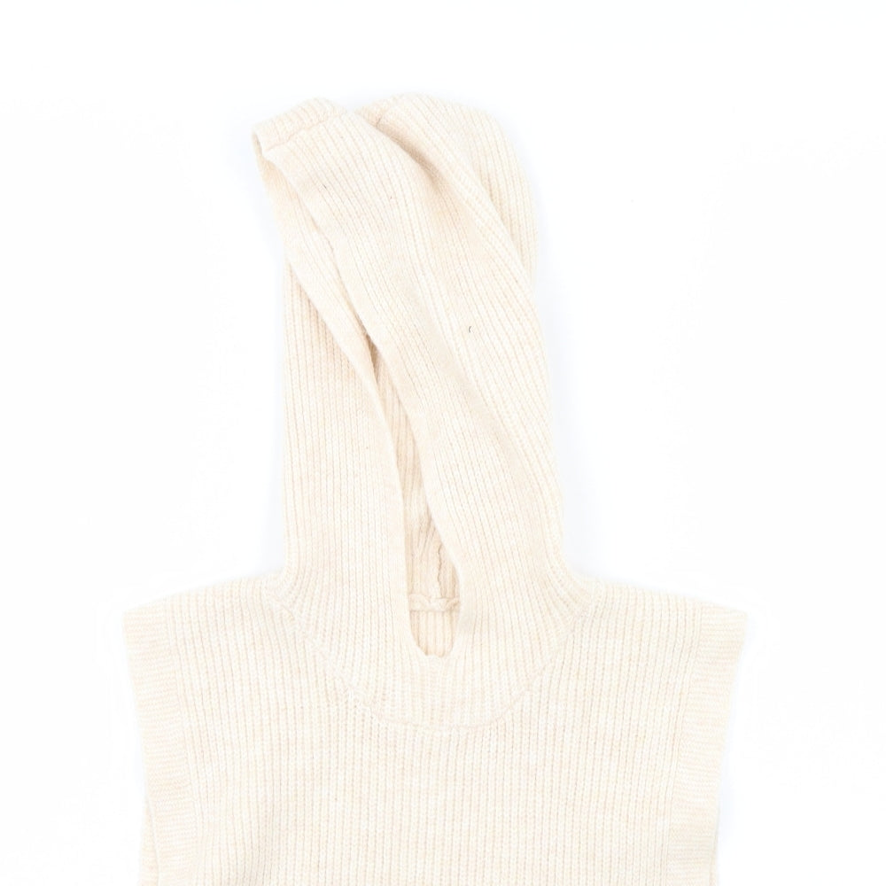 Primark Womens Ivory   Cape Hoodie One Size