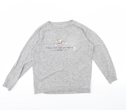 Preloved George Womens Grey   Pullover Jumper Size 8  - DUMBO - Front