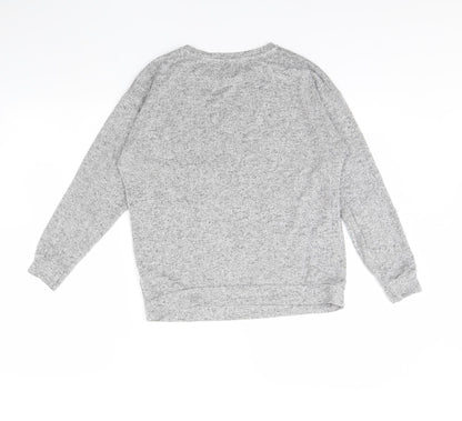 Preloved George Womens Grey   Pullover Jumper Size 8  - DUMBO - Back