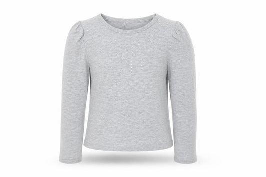 George Girls Grey   Basic T-Shirt Size 8 Years